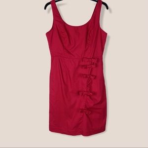 Anthro Moulinette Souers Cascading Bow Dress Sz 6